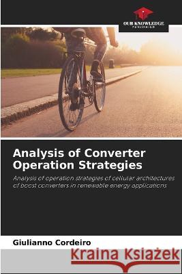 Analysis of Converter Operation Strategies Giulianno Cordeiro   9786205935675