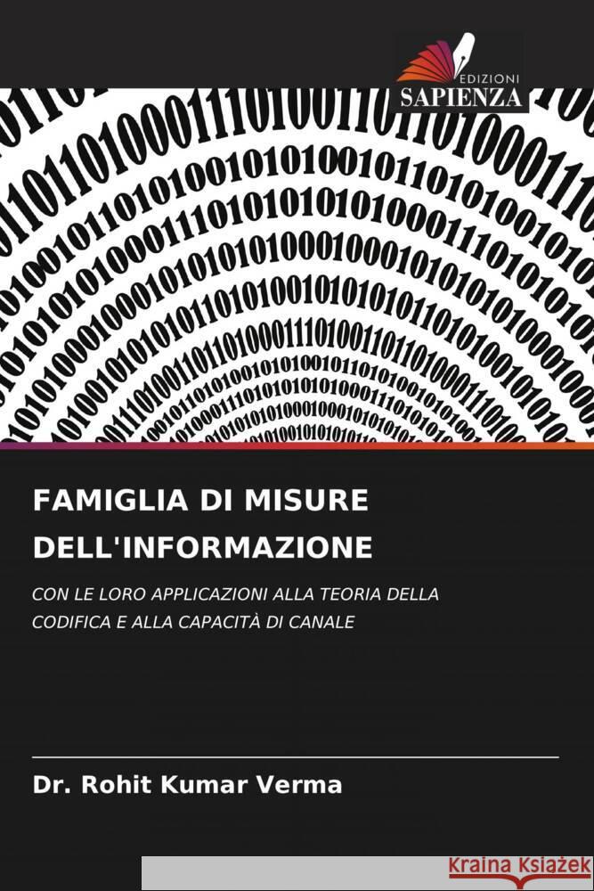 Famiglia Di Misure Dell'informazione Dr Rohit Kumar Verma   9786205940884