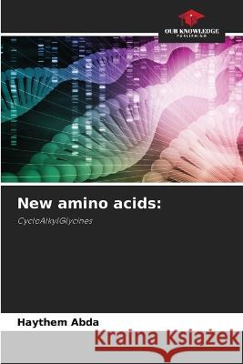 New amino acids Haythem Abda   9786205952627