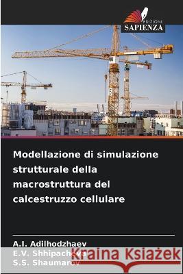 Modellazione di simulazione strutturale della macrostruttura del calcestruzzo cellulare A I Adilhodzhaev E V Shhipacheva S S Shaumarov 9786205965917 Edizioni Sapienza
