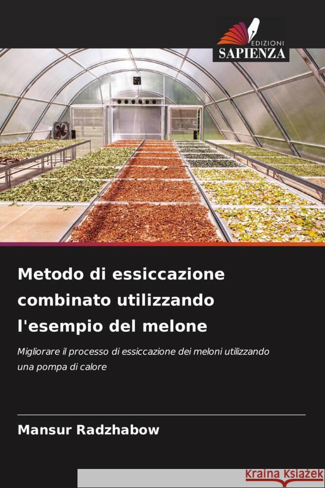 Metodo di essiccazione combinato utilizzando l'esempio del melone Mansur Radzhabow   9786206008279