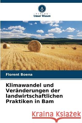 Klimawandel und Veranderungen der landwirtschaftlichen Praktiken in Bam Florent Boena   9786206025894 Verlag Unser Wissen