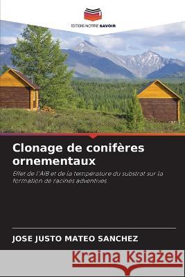 Clonage de coniferes ornementaux Jose Justo Mateo Sanchez   9786206035008 Editions Notre Savoir