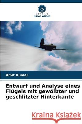 Entwurf und Analyse eines Flugels mit gewoelbter und geschlitzter Hinterkante Amit Kumar   9786206038344 Verlag Unser Wissen