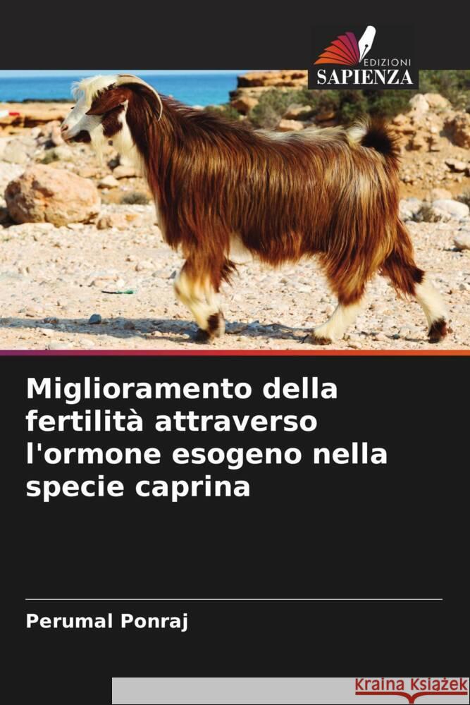 Miglioramento della fertilita attraverso l'ormone esogeno nella specie caprina Perumal Ponraj   9786206038535 Edizioni Sapienza