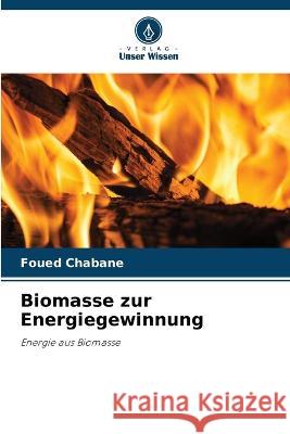 Biomasse zur Energiegewinnung Foued Chabane   9786206065845 Verlag Unser Wissen