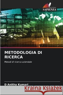 Metodologia Di Ricerca D Anitha Kumari   9786206071037 Edizioni Sapienza