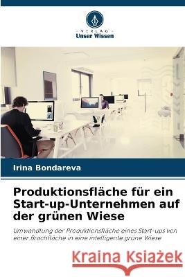 Produktionsflache fur ein Start-up-Unternehmen auf der grunen Wiese Irina Bondareva   9786206106111 Verlag Unser Wissen