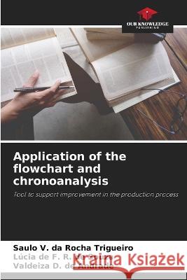 Application of the flowchart and chronoanalysis Saulo V Da Rocha Trigueiro Lucia de F R de Souza Valdeiza D de Andrade 9786206230373