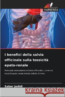 I benefici della salvia officinale sulla tossicita epato-renale Saber Jedidi   9786206286790 Edizioni Sapienza