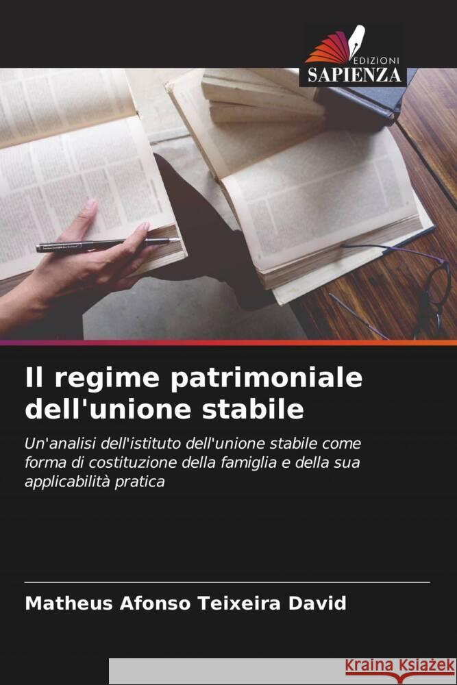 Il regime patrimoniale dell'unione stabile Teixeira David, Matheus Afonso 9786206325765