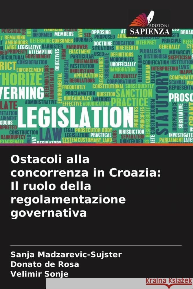 Ostacoli alla concorrenza in Croazia: Il ruolo della regolamentazione governativa Madzarevic-Sujster, Sanja, de Rosa, Donato, Sonje, Velimir 9786206335344 Edizioni Sapienza