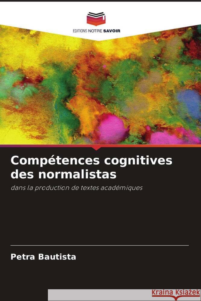 Compétences cognitives des normalistas Bautista, Petra 9786206345879