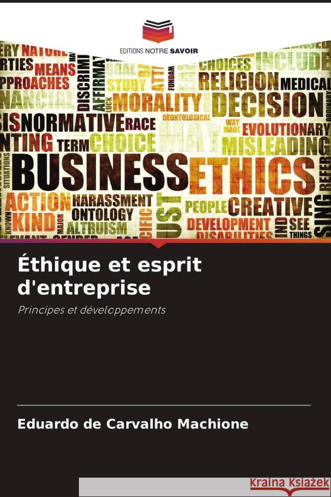 Éthique et esprit d'entreprise de Carvalho Machione, Eduardo 9786206351443