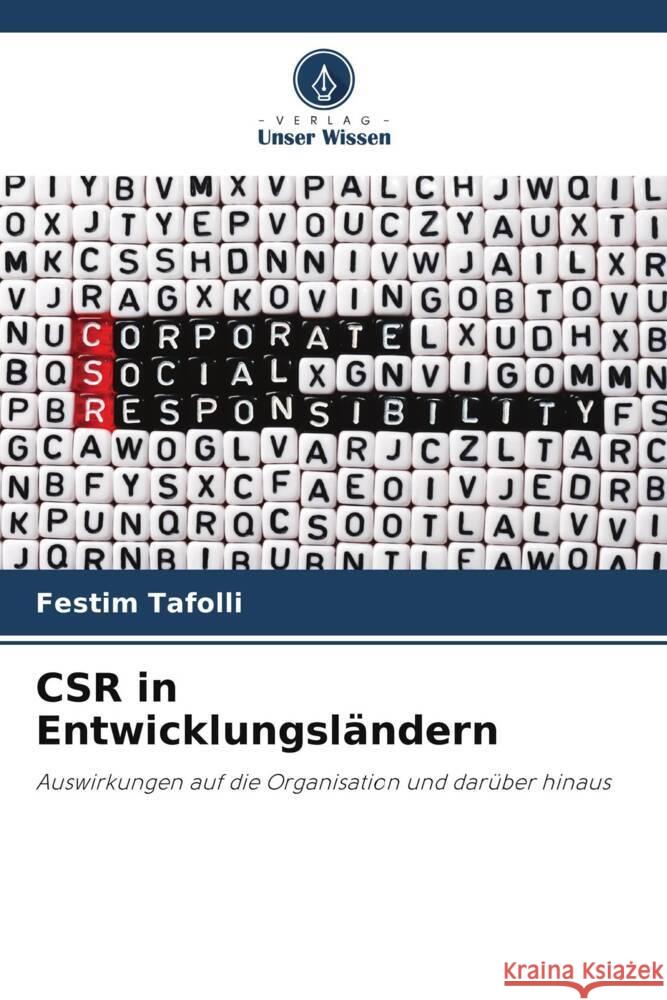 CSR in Entwicklungsländern Tafolli, Festim 9786206384076 Verlag Unser Wissen