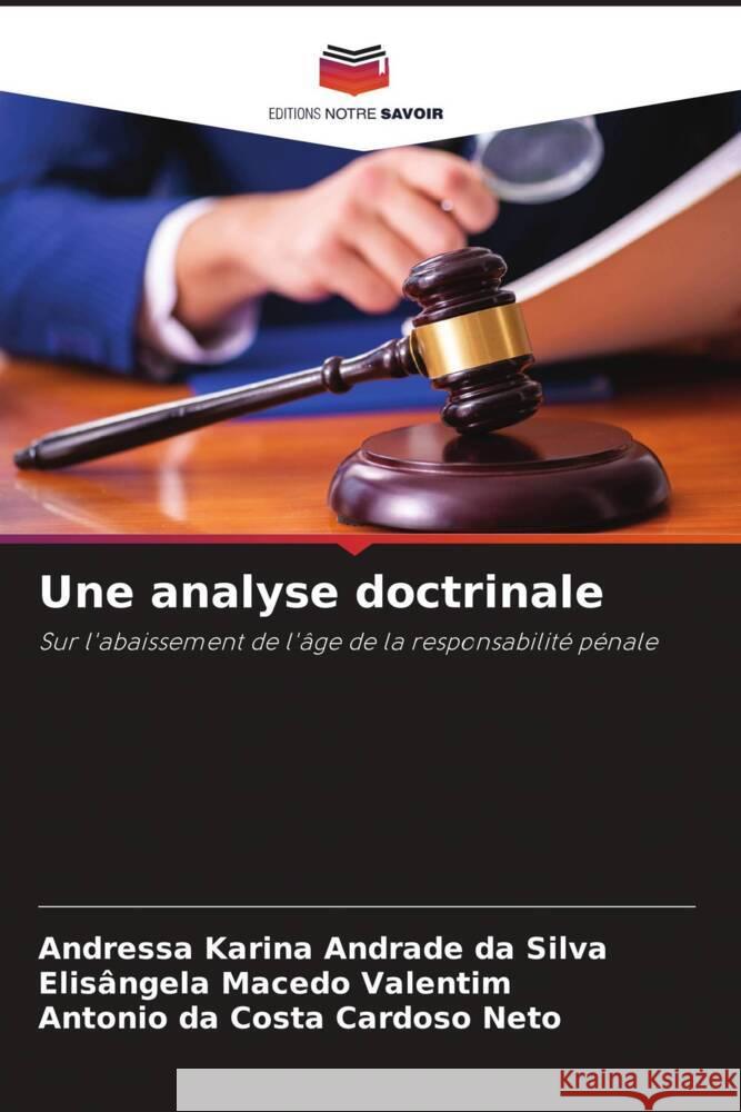 Une analyse doctrinale Andrade da Silva, Andressa Karina, Valentim, Elisângela Macedo, Cardoso Neto, Antonio da Costa 9786206394938