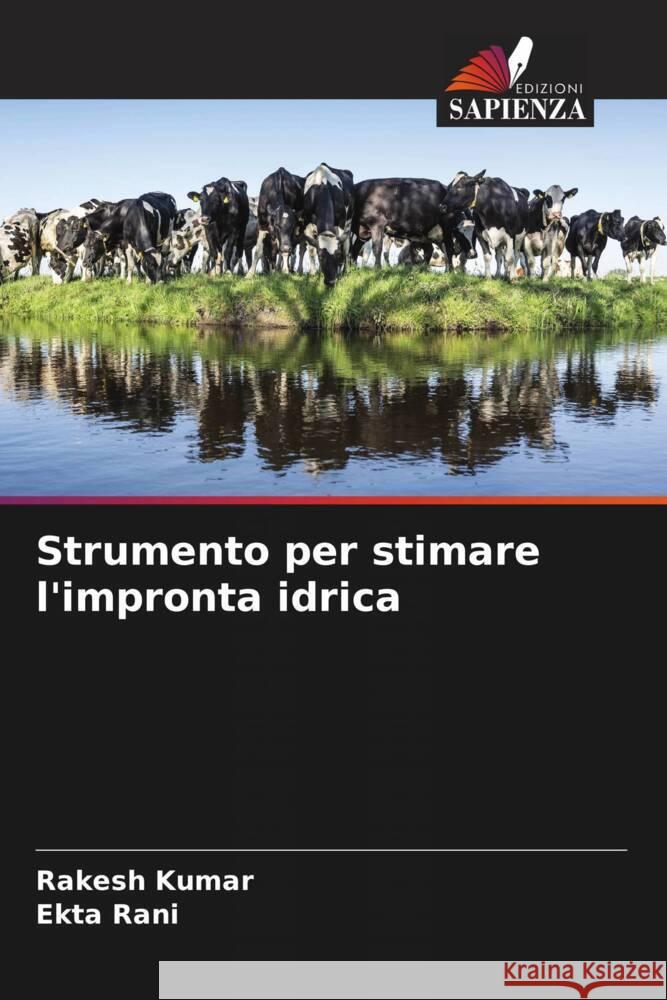 Strumento per stimare l'impronta idrica Kumar, Rakesh, Rani, Ekta 9786206397052 Edizioni Sapienza
