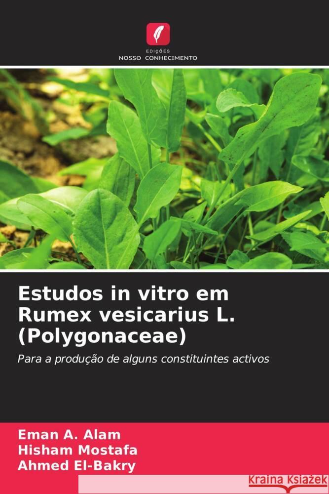 Estudos in vitro em Rumex vesicarius L. (Polygonaceae) Alam, Eman A., Mostafa, Hisham, El-Bakry, Ahmed 9786206420071