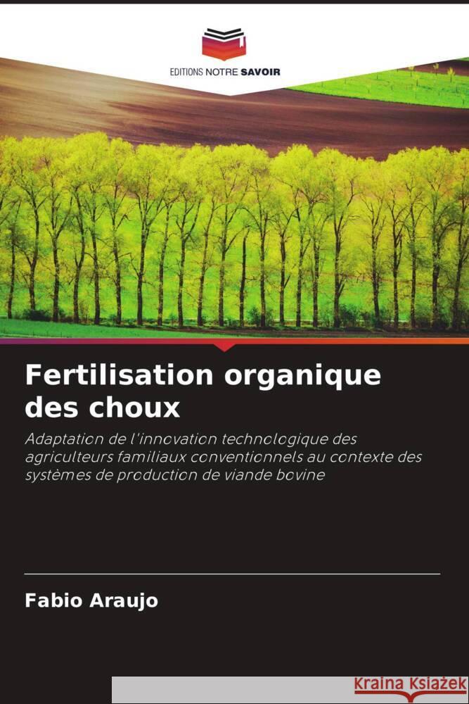 Fertilisation organique des choux Araujo, Fabio 9786206437192