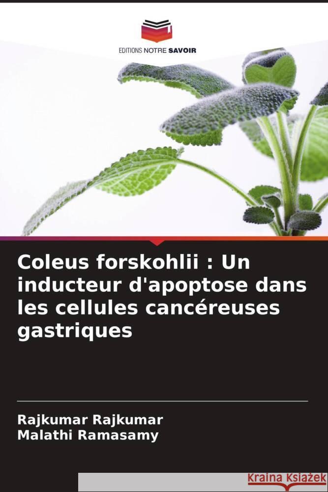 Coleus forskohlii : Un inducteur d'apoptose dans les cellules cancéreuses gastriques Rajkumar, Rajkumar, Ramasamy, Malathi 9786206464785