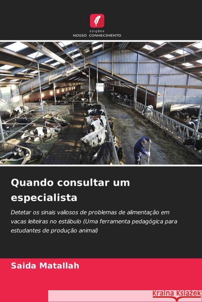 Quando consultar um especialista Matallah, Saïda 9786206465720