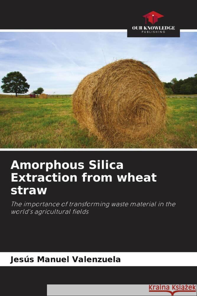 Amorphous Silica Extraction from wheat straw Valenzuela, Jesús Manuel 9786206492948