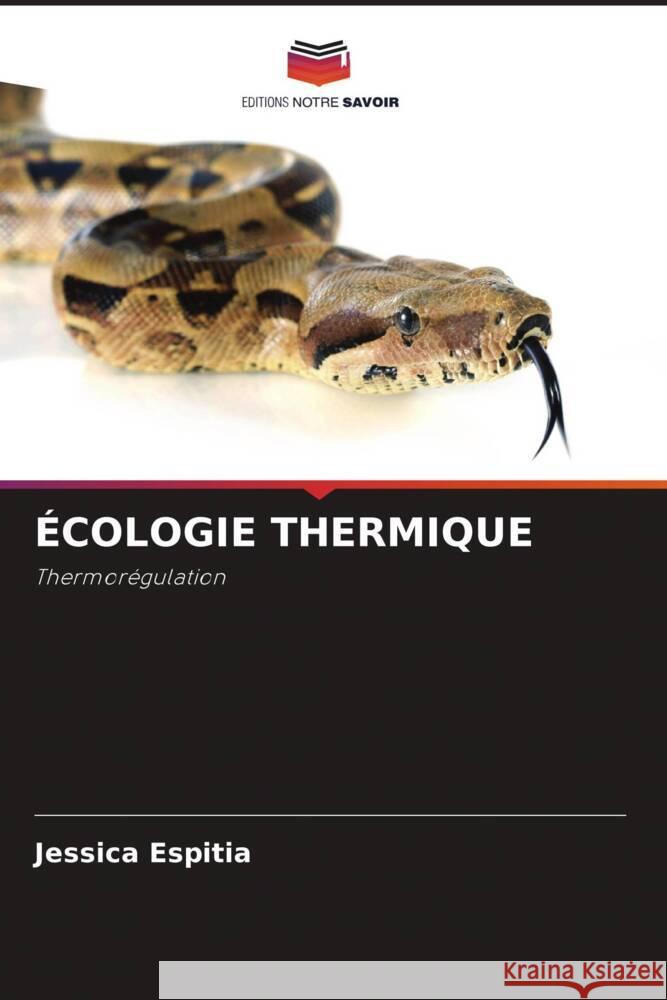 ÉCOLOGIE THERMIQUE Espitia, Jessica 9786206500162