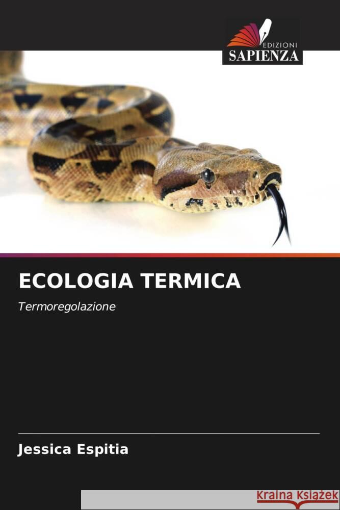 ECOLOGIA TERMICA Espitia, Jessica 9786206500179