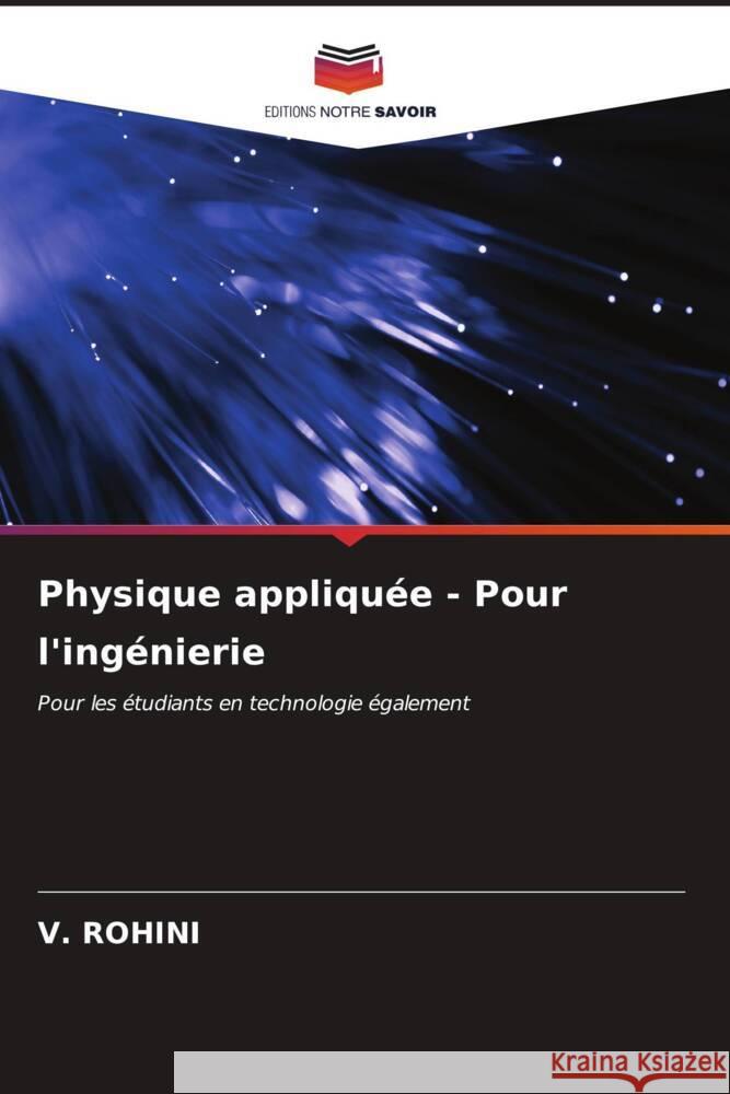 Physique appliquée - Pour l'ingénierie ROHINI, V. 9786206530206