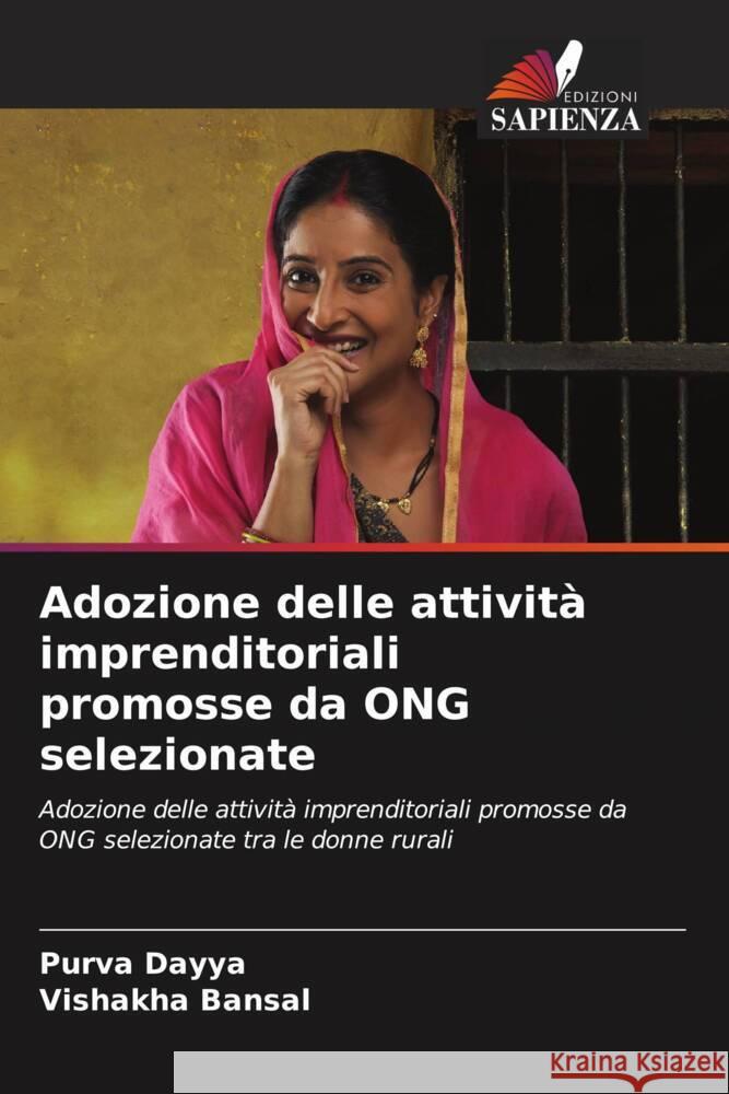 Adozione delle attività imprenditoriali promosse da ONG selezionate Dayya, Purva, Bansal, Vishakha 9786206530466