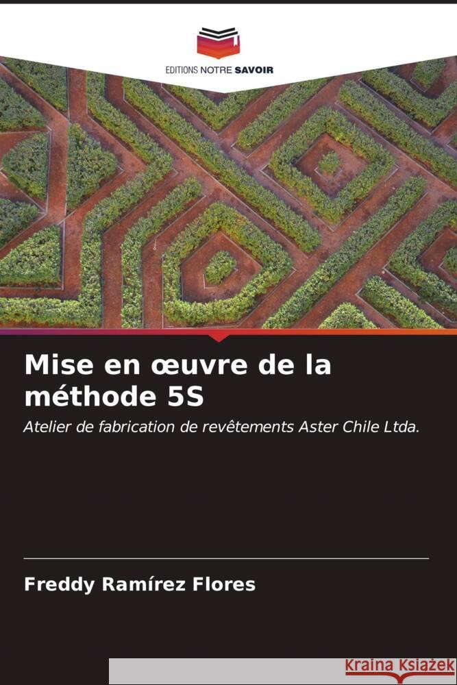 Mise en oeuvre de la méthode 5S Ramírez Flores, Freddy 9786206545507