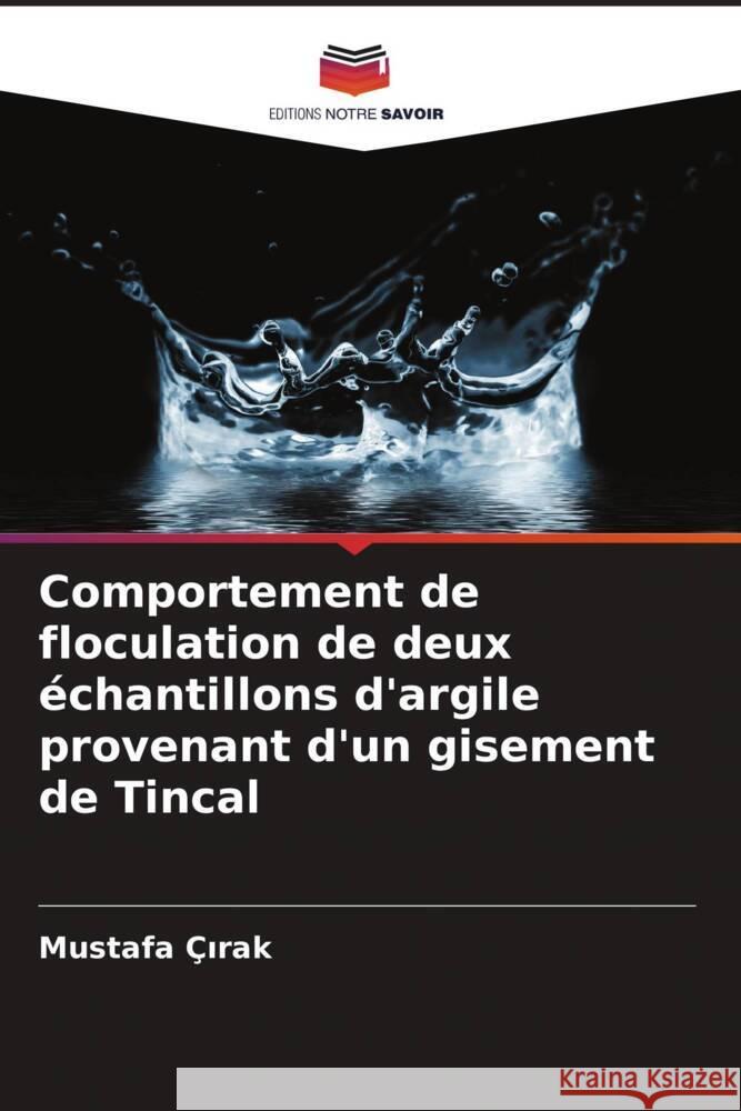 Comportement de floculation de deux échantillons d'argile provenant d'un gisement de Tincal Çirak, Mustafa 9786206556510