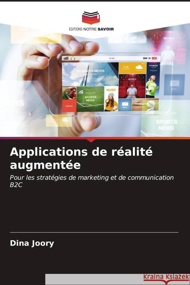 Applications de r?alit? augment?e Dina Joory 9786206595960