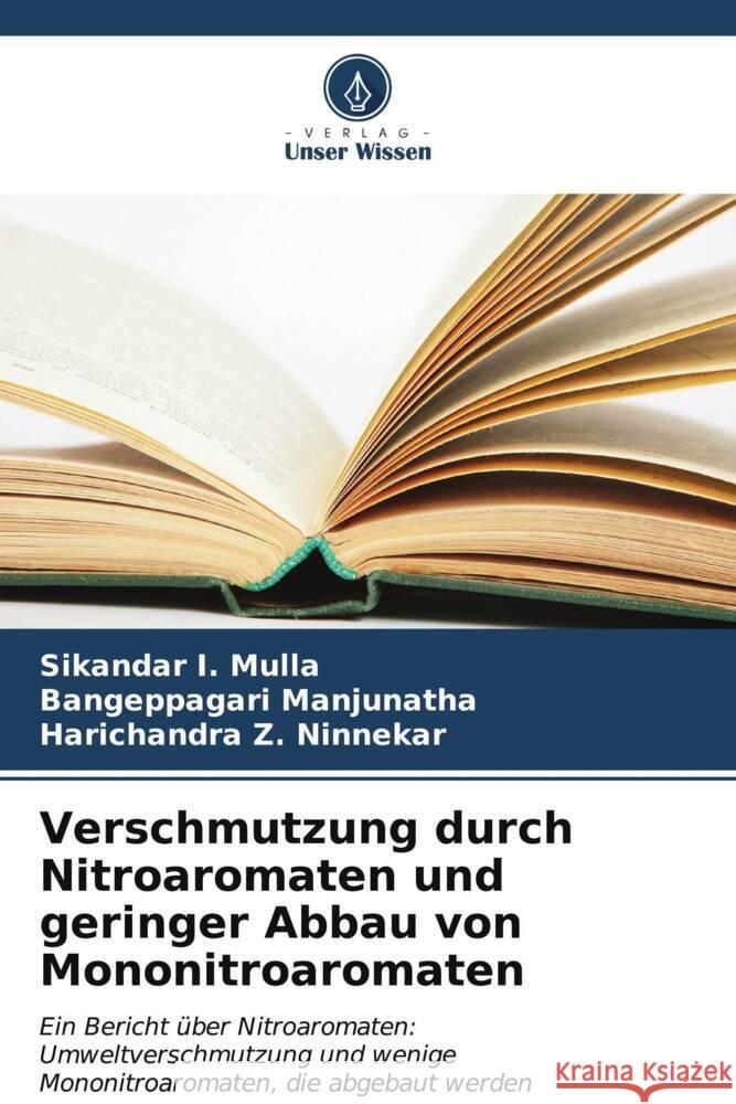 Verschmutzung durch Nitroaromaten und geringer Abbau von Mononitroaromaten Sikandar I Bangeppagari Manjunatha Harichandra Z 9786206615255