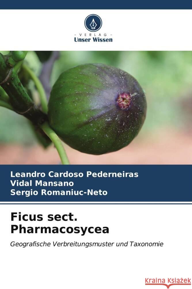 Ficus sect. Pharmacosycea Leandro Cardos Vidal Mansano Sergio Romaniuc-Neto 9786206617877