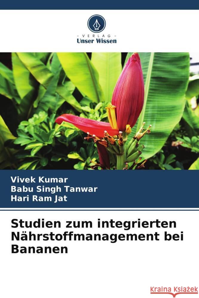 Studien zum integrierten Nährstoffmanagement bei Bananen Kumar, Vivek, Tanwar, Babu Singh, Jat, Hari Ram 9786206619420