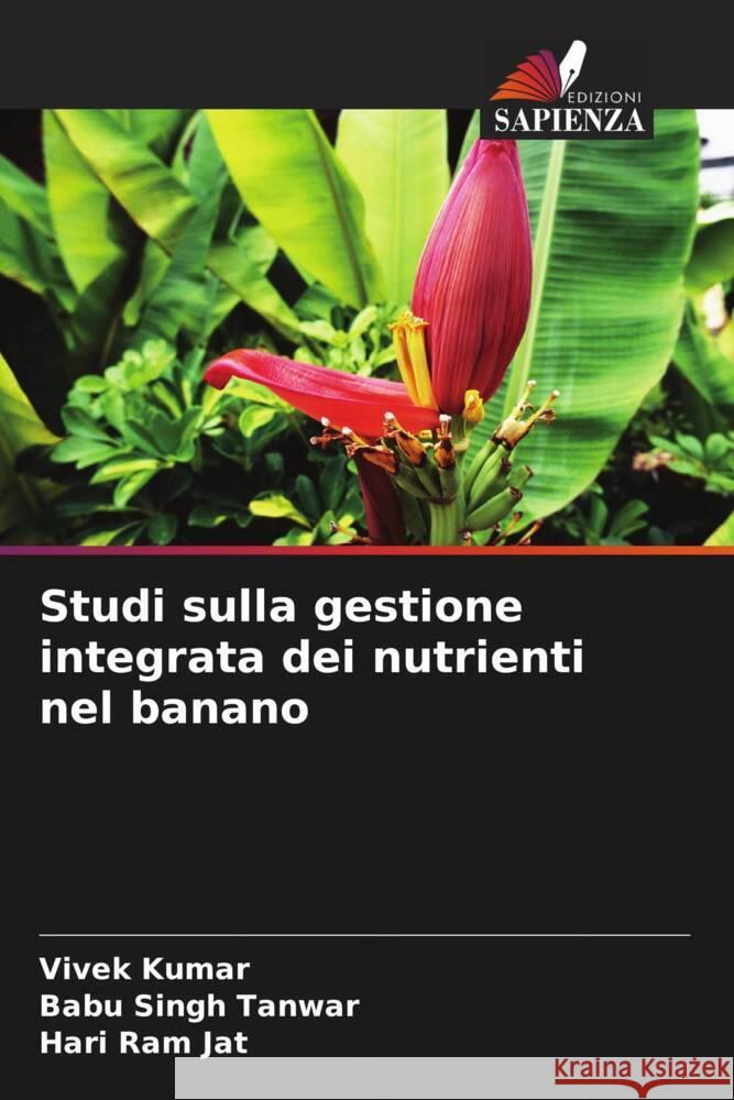 Studi sulla gestione integrata dei nutrienti nel banano Kumar, Vivek, Tanwar, Babu Singh, Jat, Hari Ram 9786206619451