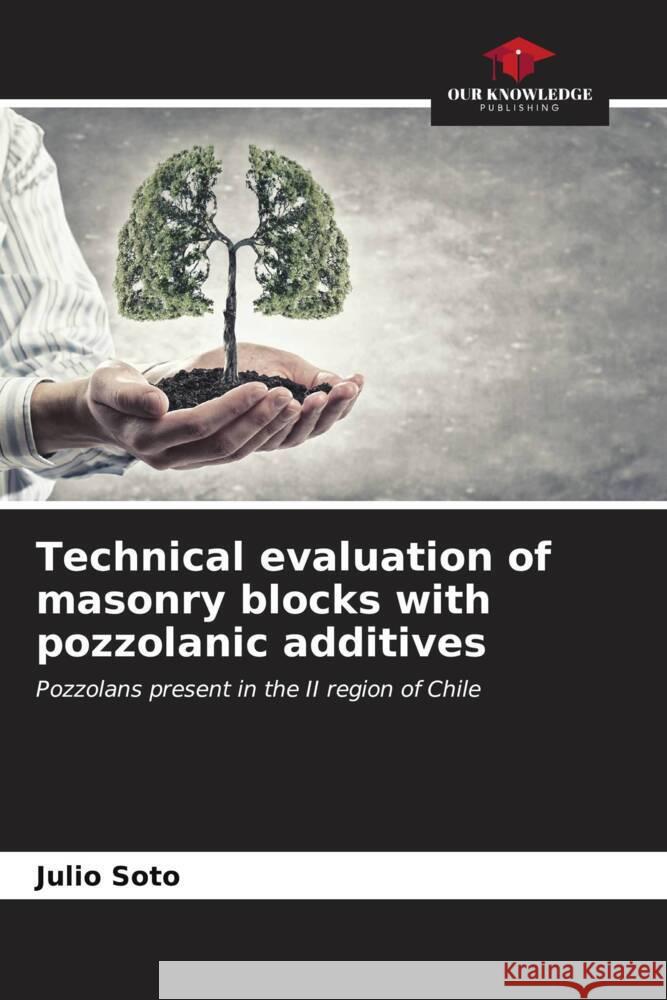 Technical evaluation of masonry blocks with pozzolanic additives Soto, Julio 9786206630241