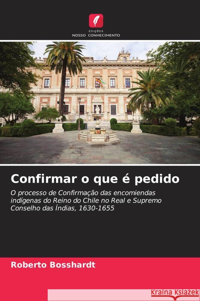 Confirmar o que ? pedido Roberto Bosshardt 9786206674993