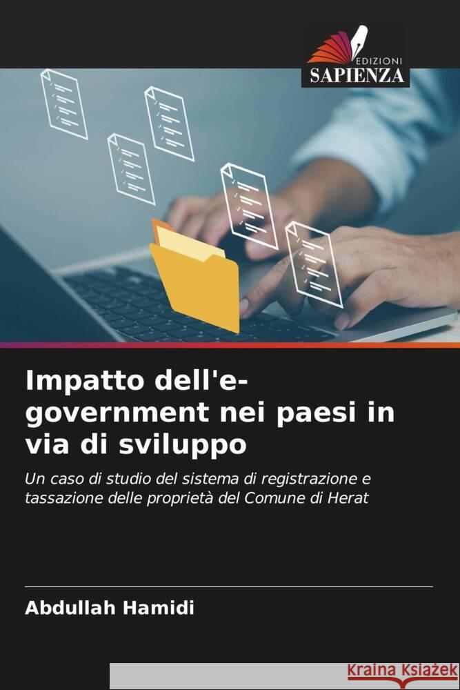 Impatto dell'e-government nei paesi in via di sviluppo Abdullah Hamidi 9786206678694