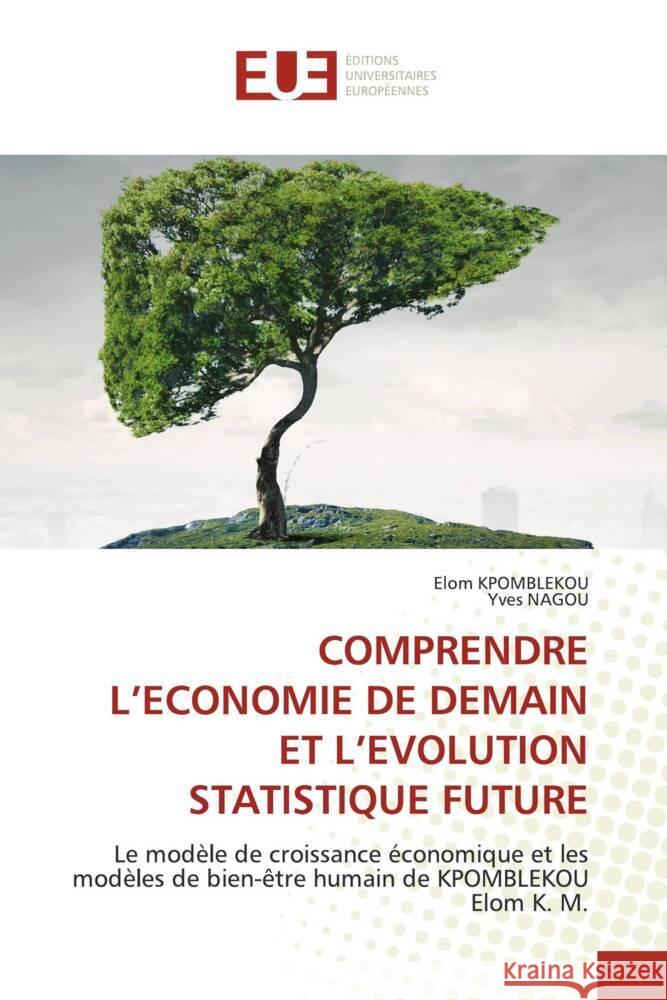 COMPRENDRE L'ECONOMIE DE DEMAIN ET L'EVOLUTION STATISTIQUE FUTURE KPOMBLEKOU, Elom, NAGOU, Yves 9786206687238 Éditions universitaires européennes