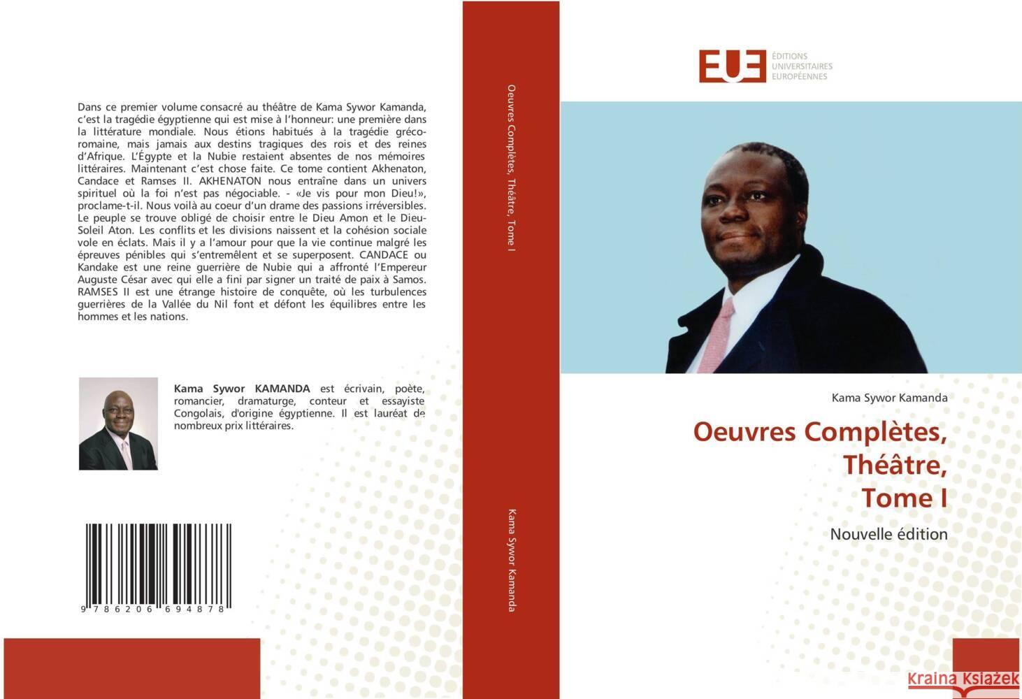 Oeuvres Complètes, Théâtre, Tome I Kamanda, Kama Sywor 9786206694878