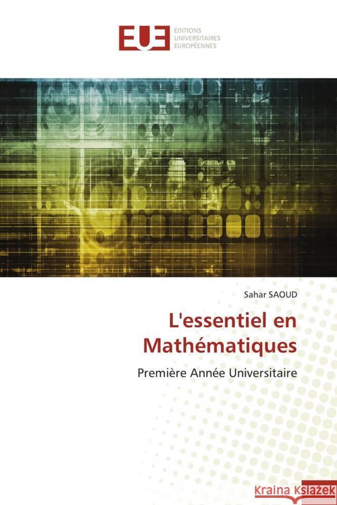 L'essentiel en Mathématiques Saoud, Sahar 9786206695394