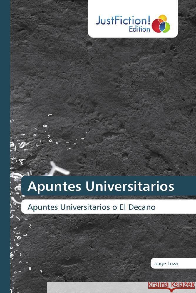 Apuntes Universitarios Loza, Jorge 9786206740902