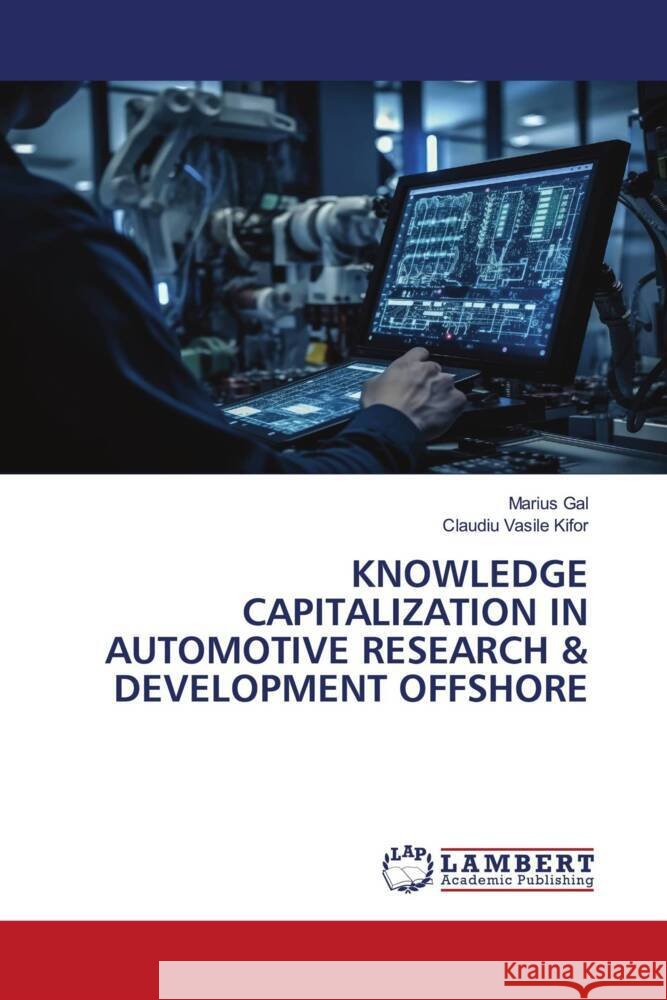 Knowledge Capitalization Marius Gal Claudiu Vasile Kifor 9786206754404