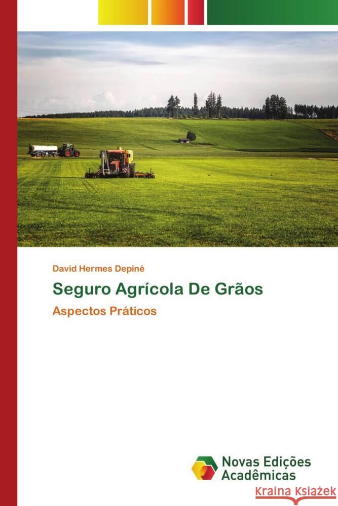Seguro Agr?cola De Gr?os David Hermes Depin? 9786206759553 Novas Edicoes Academicas