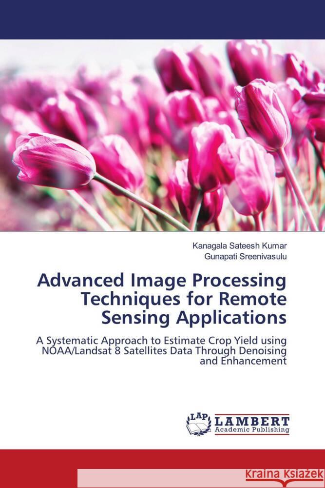 Advanced Image Processing Techniques for Remote Sensing Applications Kumar, Kanagala Sateesh, Sreenivasulu, Gunapati 9786206781790