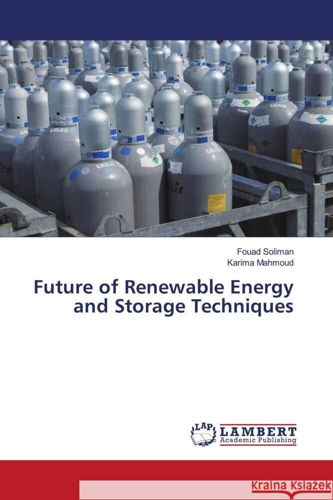 Future of Renewable Energy and Storage Techniques Soliman, Fouad, Mahmoud, Karima 9786206790570