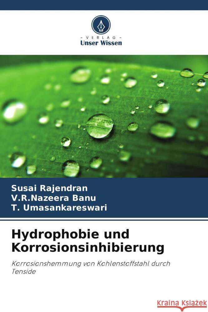 Hydrophobie und Korrosionsinhibierung Susai Rajendran V. R. Nazeera Banu T. Umasankareswari 9786206901563 Verlag Unser Wissen