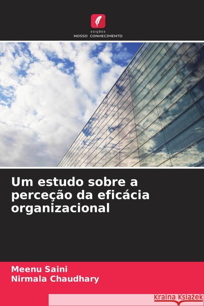 Um estudo sobre a perceção da eficácia organizacional Saini, Meenu, Chaudhary, Nirmala 9786206917076